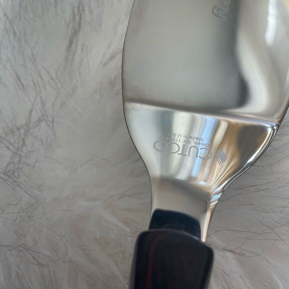 Cutco 1754 Slice N Serve Spatula Knife Cake Pie Server w/ Classic Brown Handle - Picture 10 of 12